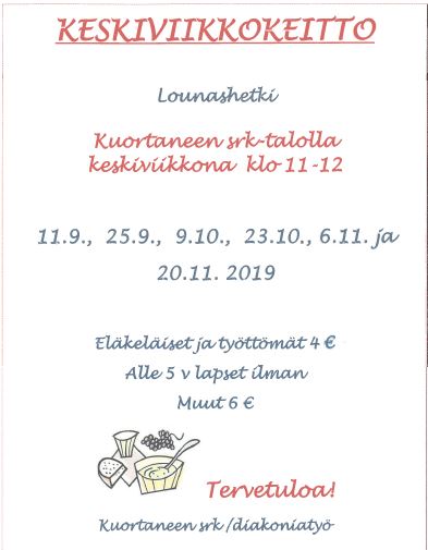 Keskiviikkokeitto Keskiviikkokeitto
