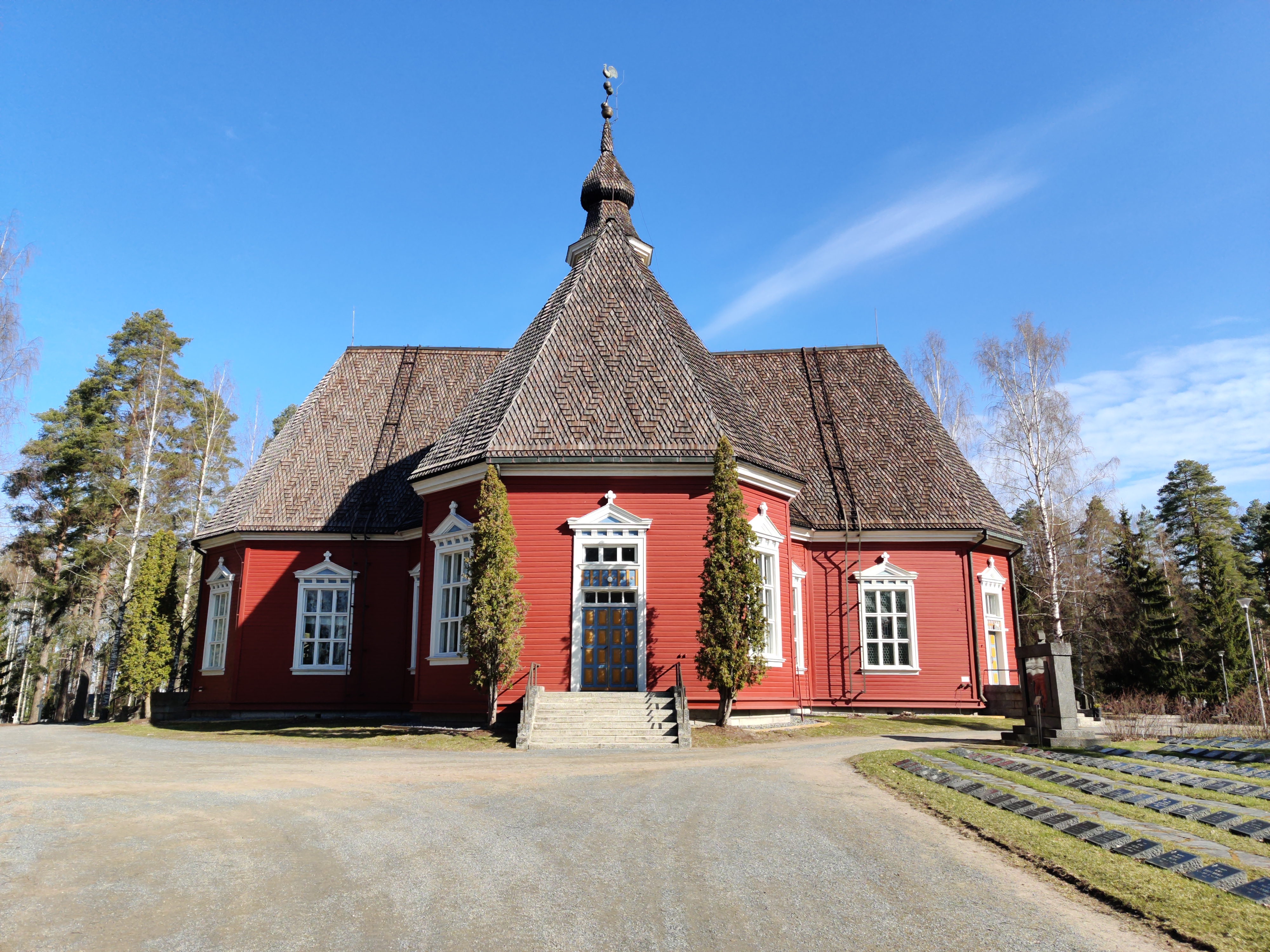 Kuortaneen kirkko ulkokuva
